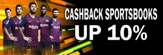 CASHBACK SPORTSBOOK UP TO 10%