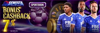 BONUS CASHBACK 7% SPORTBOOK