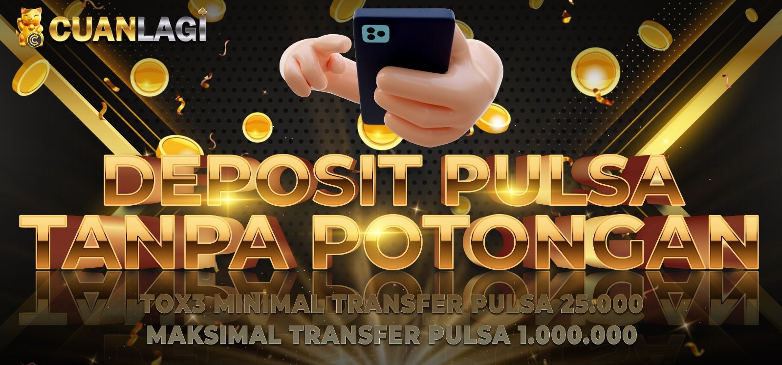 PULSA TANPA POTONGAN