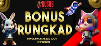 EVENT BONUS RUNGKAD CASHBACK 100%