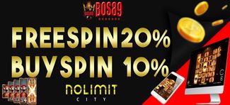 FREESPIN 20% BUY SPIN 10% - NO LIMIT CITY