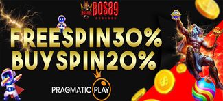 FREESPIN 30% BUY SPIN 20%  PRAGMATIC