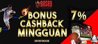 BONUS CASHBACK 7% SPORTBOOK