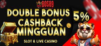 BONUS CASHBACK 5% LIVE CASINO DAN SLOT