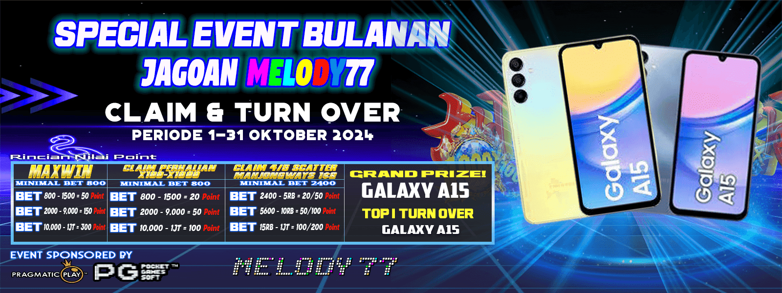 EVENT CLAIM POINT & TURN OVER OKTOBER