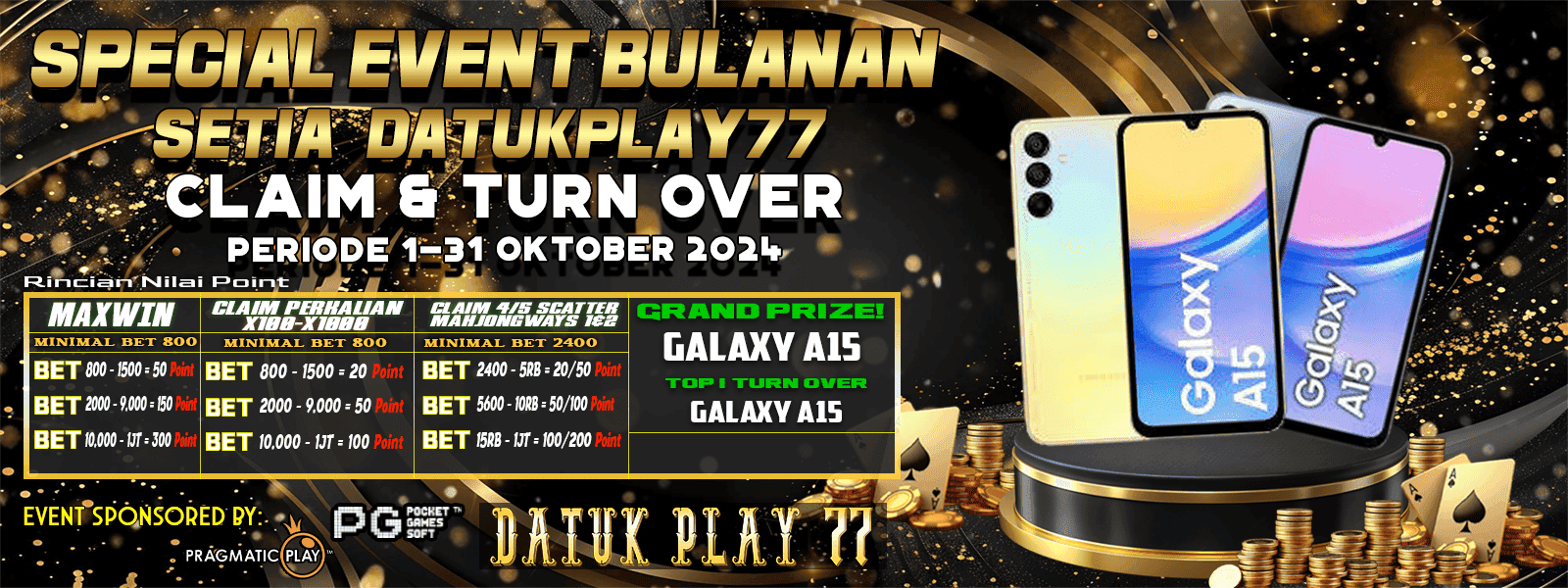 event claim point OKTOBER