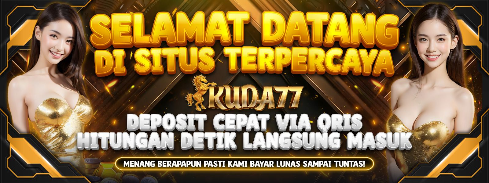 KUDA77 SLOT WELCOME BANNER