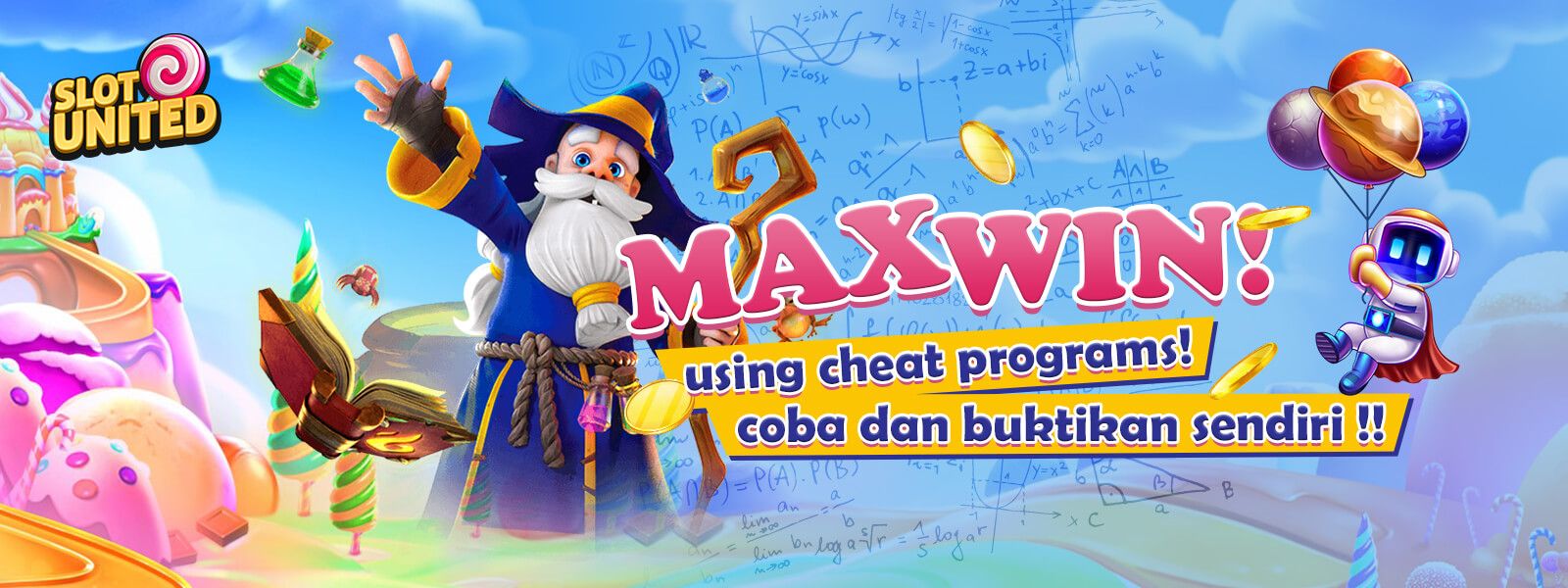 MAXWIN DENGAN CHEAT PROGRAM